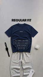 POLERA BASICA REGULAR FIT MARINO OSCURO