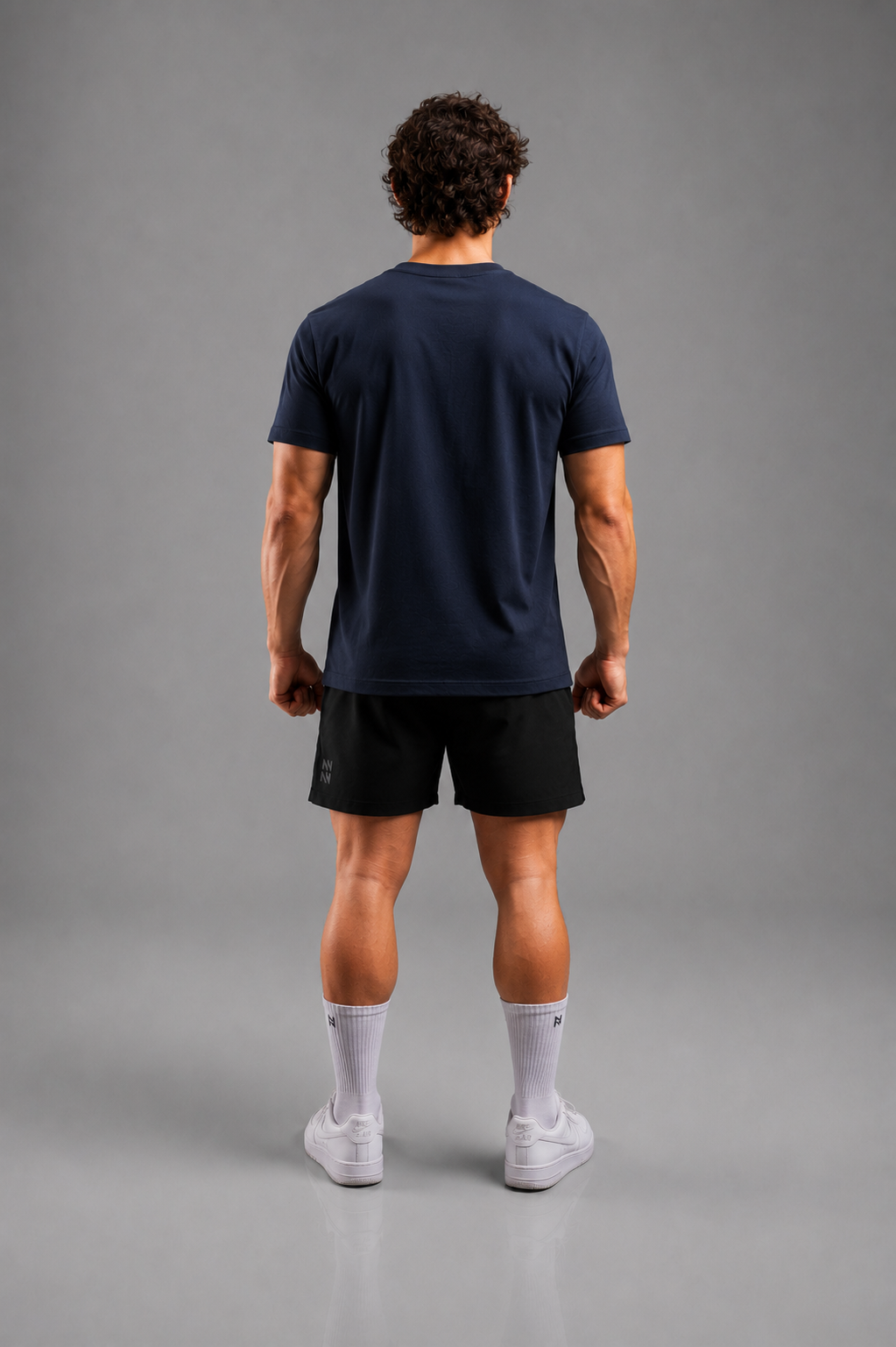 POLERA BASICA REGULAR FIT MARINO OSCURO