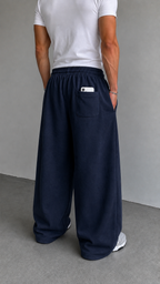PANTALON BUZO BAGGY MARINO
