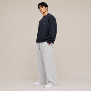 CREWNECK MARINO BASIC® POLERÓN RELAXED FIT