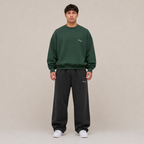 CREWNECK VERDE BASIC® POLERÓN RELAXED FIT