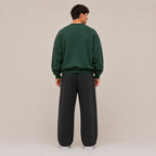 CREWNECK VERDE BASIC® POLERÓN RELAXED FIT
