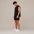 POLERA MUSCULOSA MARINO TANK OVERSIZE 100% ALGODÓN