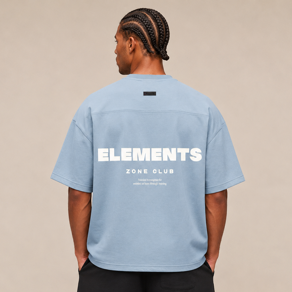 POLERA OVERSIZE ICE ELEMENTS® 100% ALGODÓN