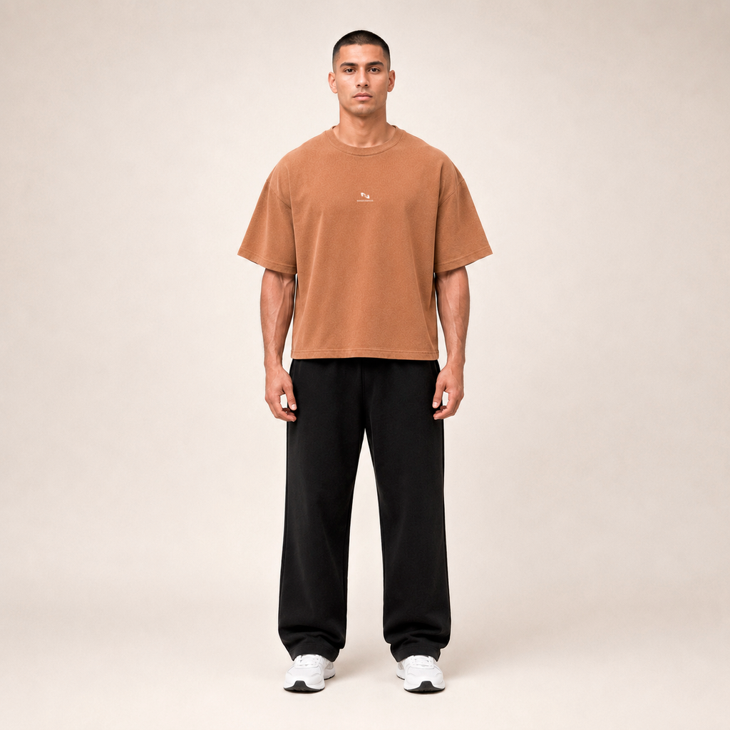 POLERA OVERSIZE MOKKA BASIC® 100% ALGODÓN
