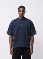POLERA OVERSIZE MARINO BASIC® 100% ALGODÓN