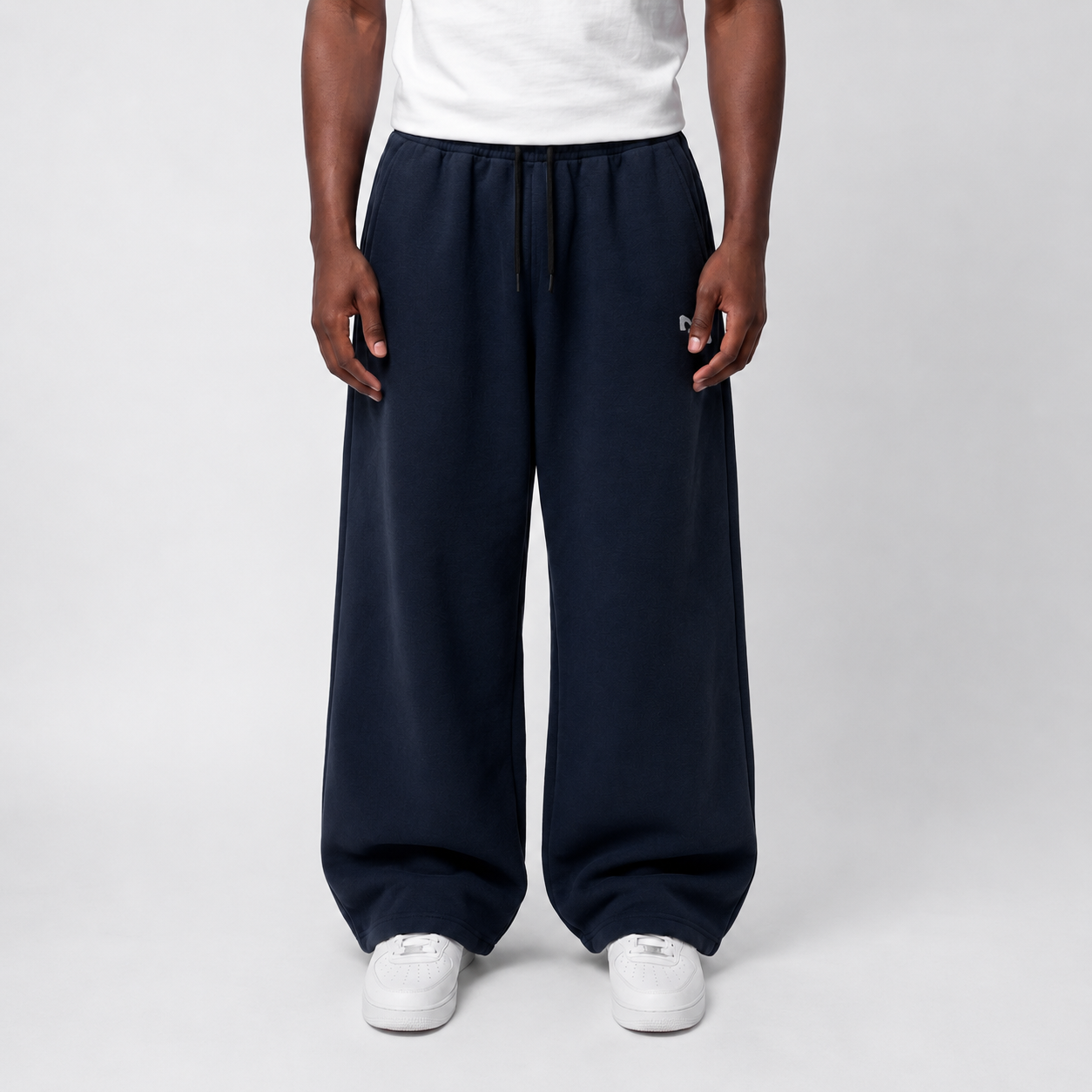 PANTALON BUZO BAGGY MARINO