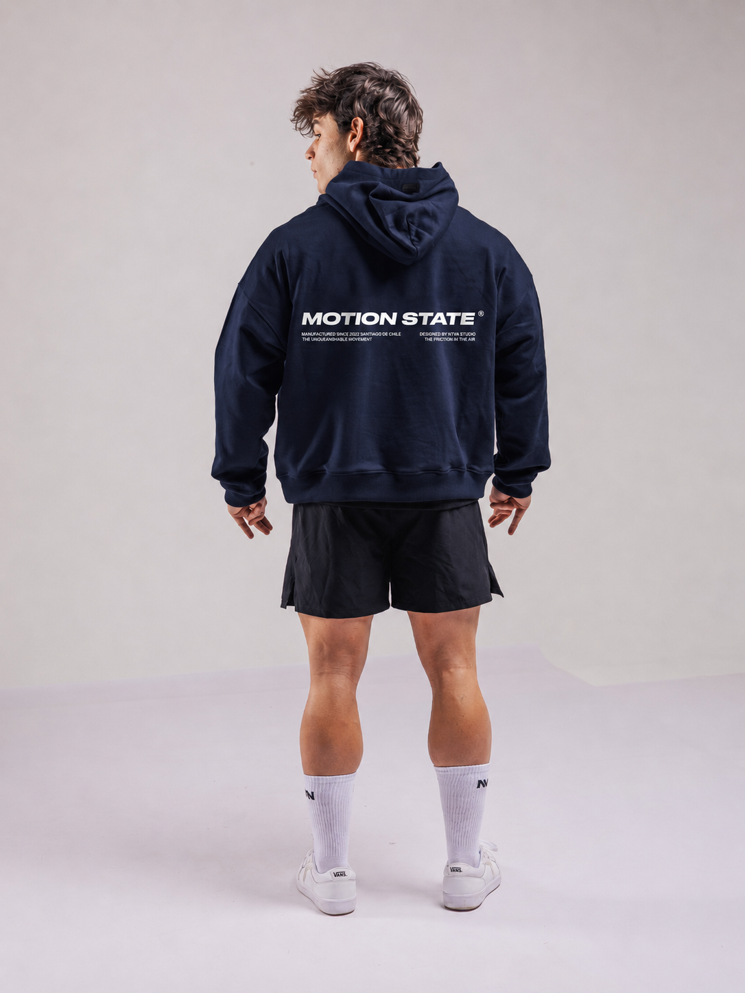 POLERÓN OVERSIZE MOTION™ AZUL MARINO