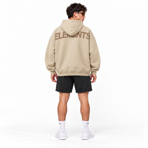 POLERÓN LEGEND BEIGE HEAVYWEIGHT® 100% ALGODÓN BOXYFIT