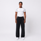 BUZO FIT RECTO NEGRO 100% ALGODÓN
