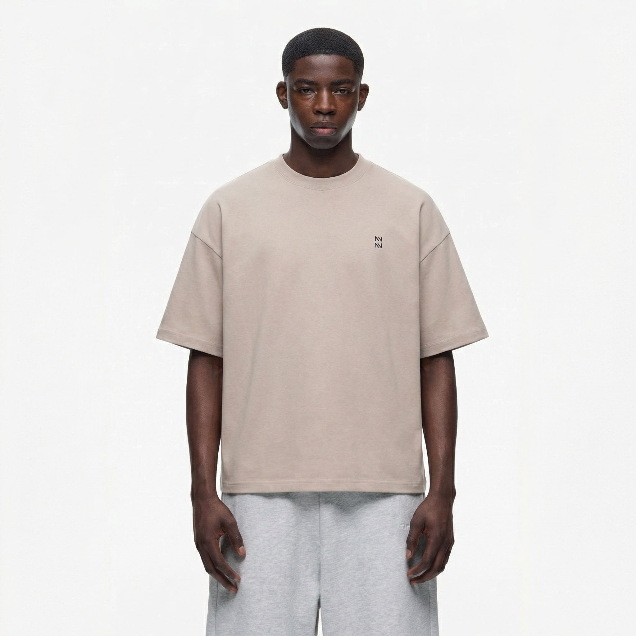 POLERA BOXYFIT BEIGE