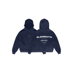 HOODIE ELEMENTS™ BOXY FIT NAVY