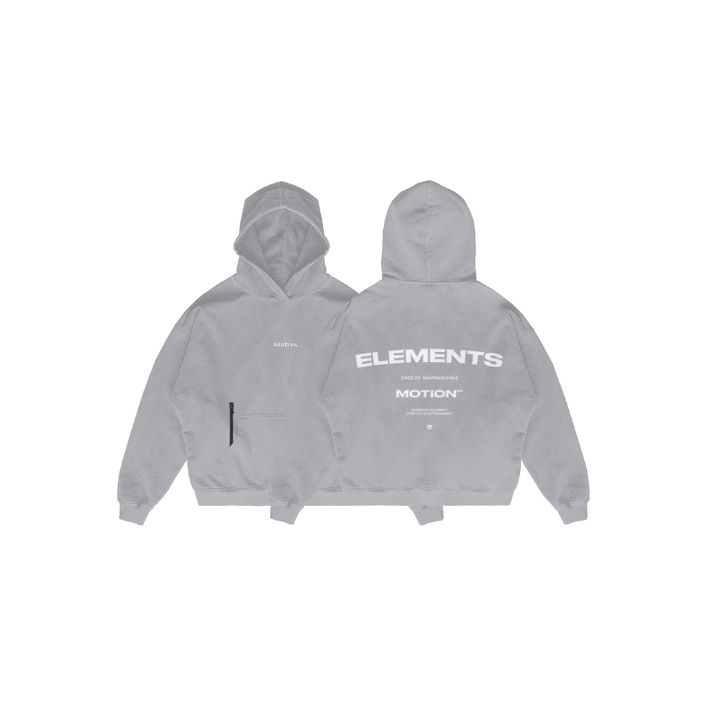 HOODIE ELEMENTS™ BOXY FIT PERLA