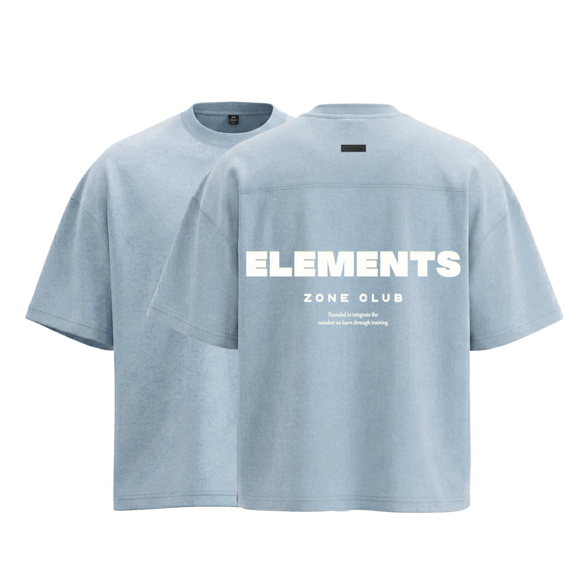 POLERA OVERSIZE ICE ELEMENTS® 100% ALGODÓN
