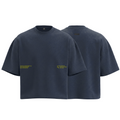 POLERA BOXYFIT MARINO BASIC® 100% ALGODÓN