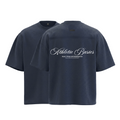 POLERA OVERSIZE MARINO ATHLETIC® 100% ALGODÓN