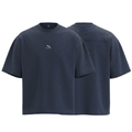 POLERA OVERSIZE MARINO BASIC® 100% ALGODÓN