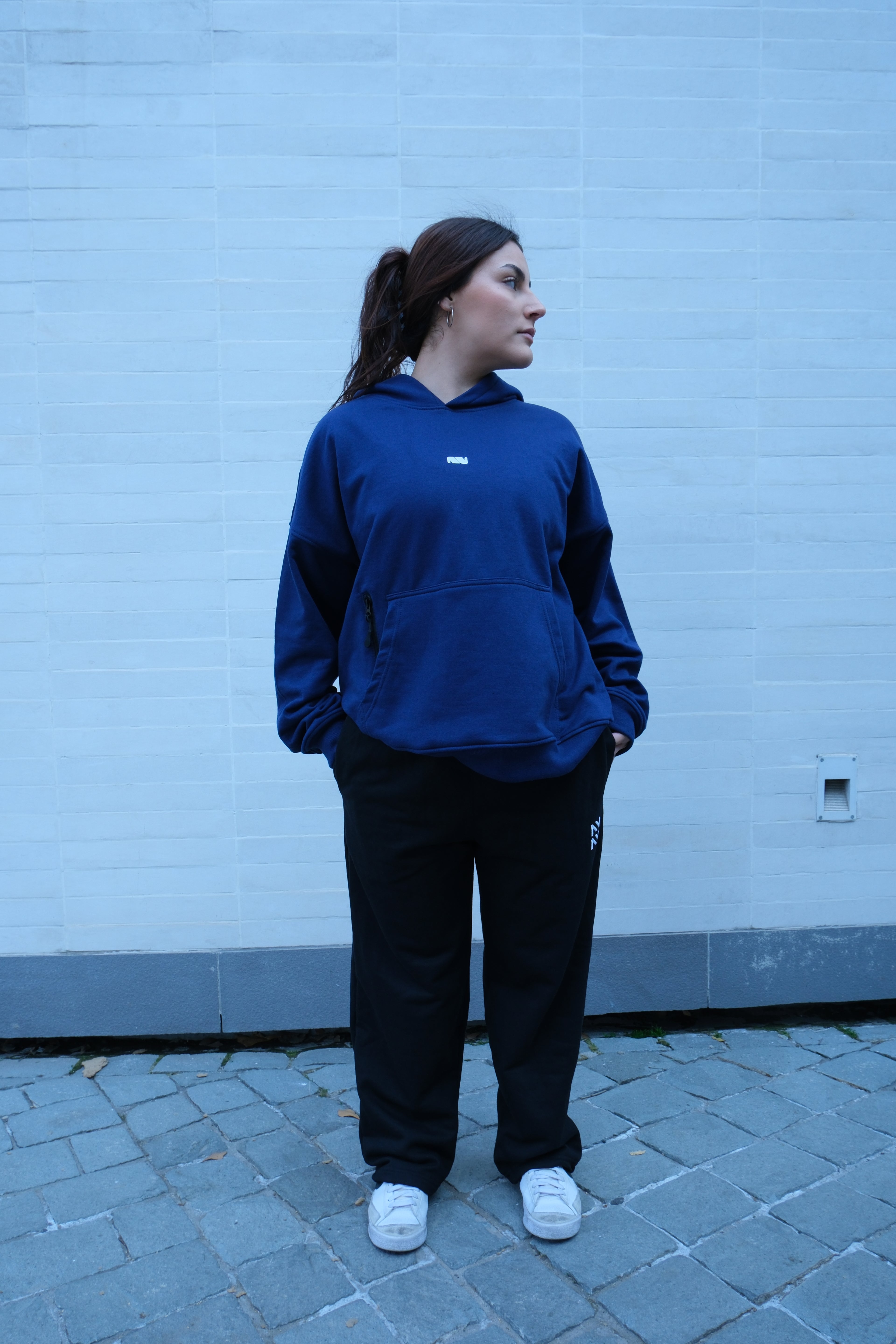 HOODIE MOTION™ BOXY FIT NAVY
