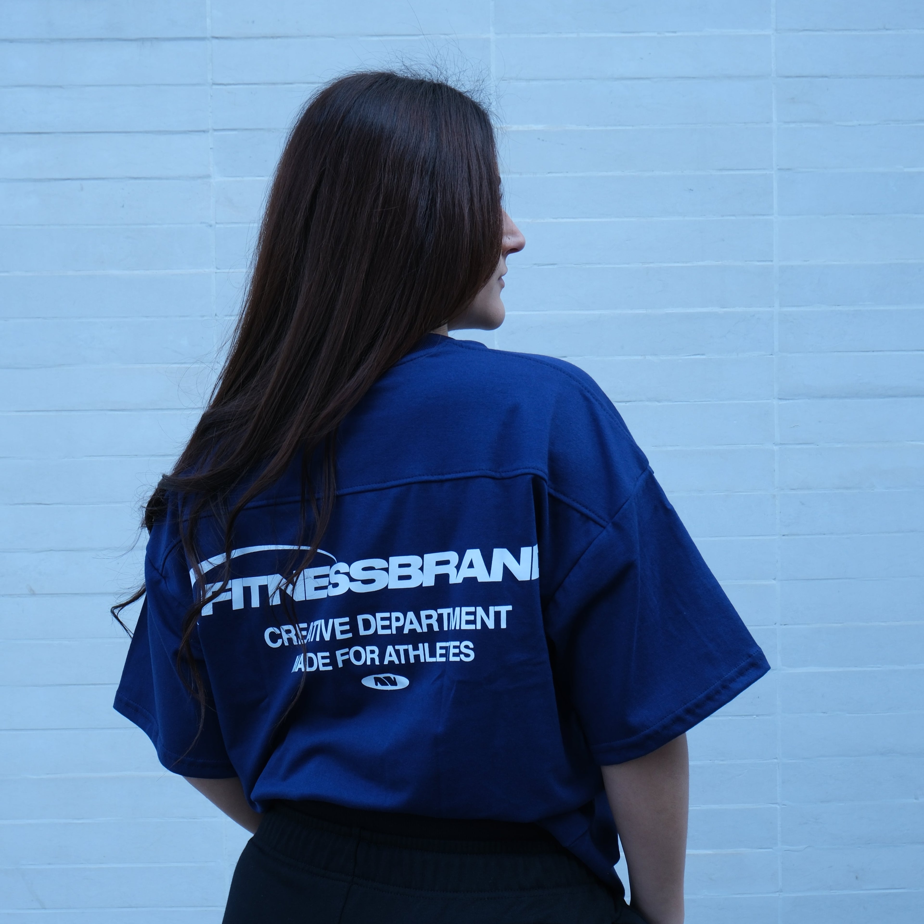 POLERA OVERSIZE FITNESSBRAND™ AZUL