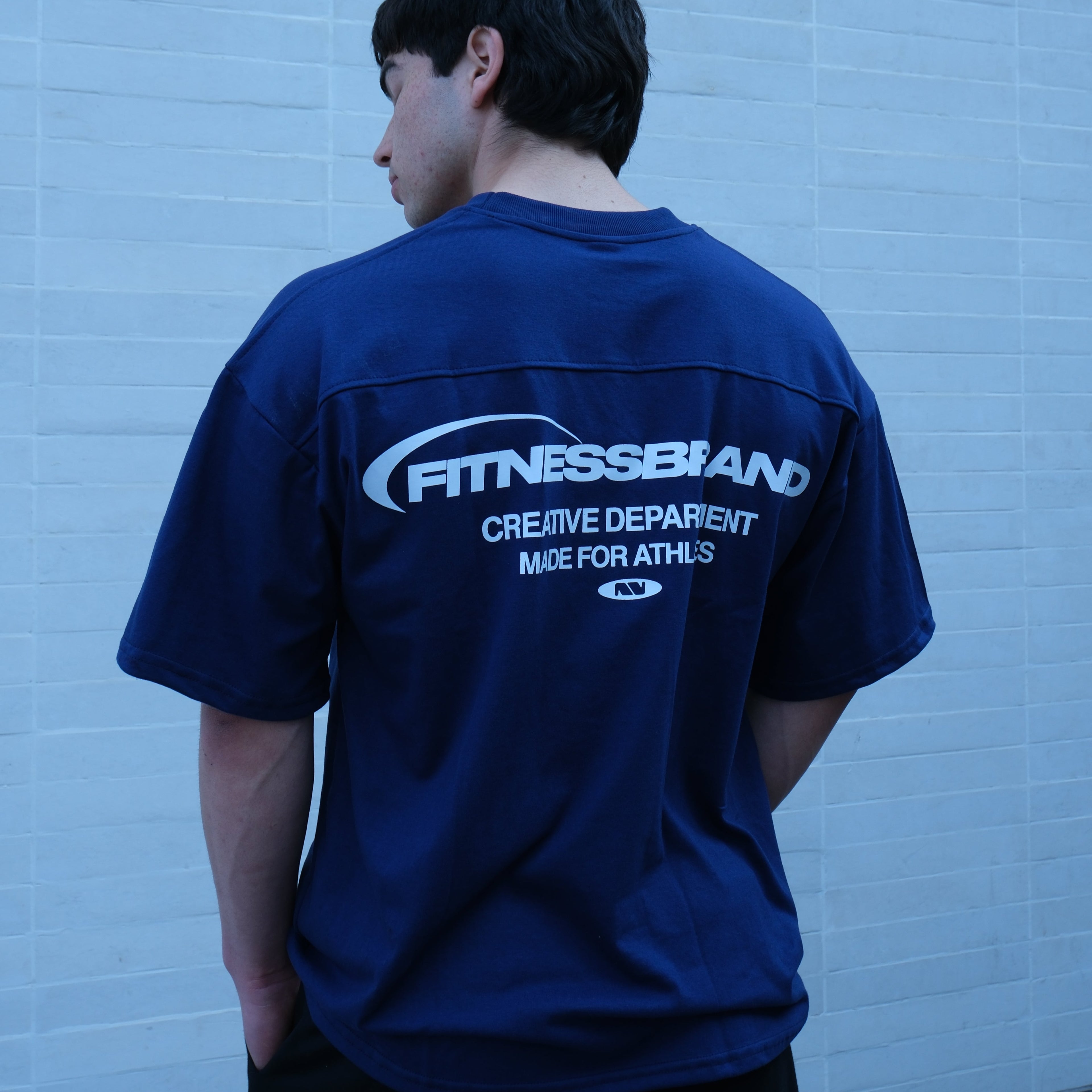 POLERA OVERSIZE FITNESSBRAND™ AZUL