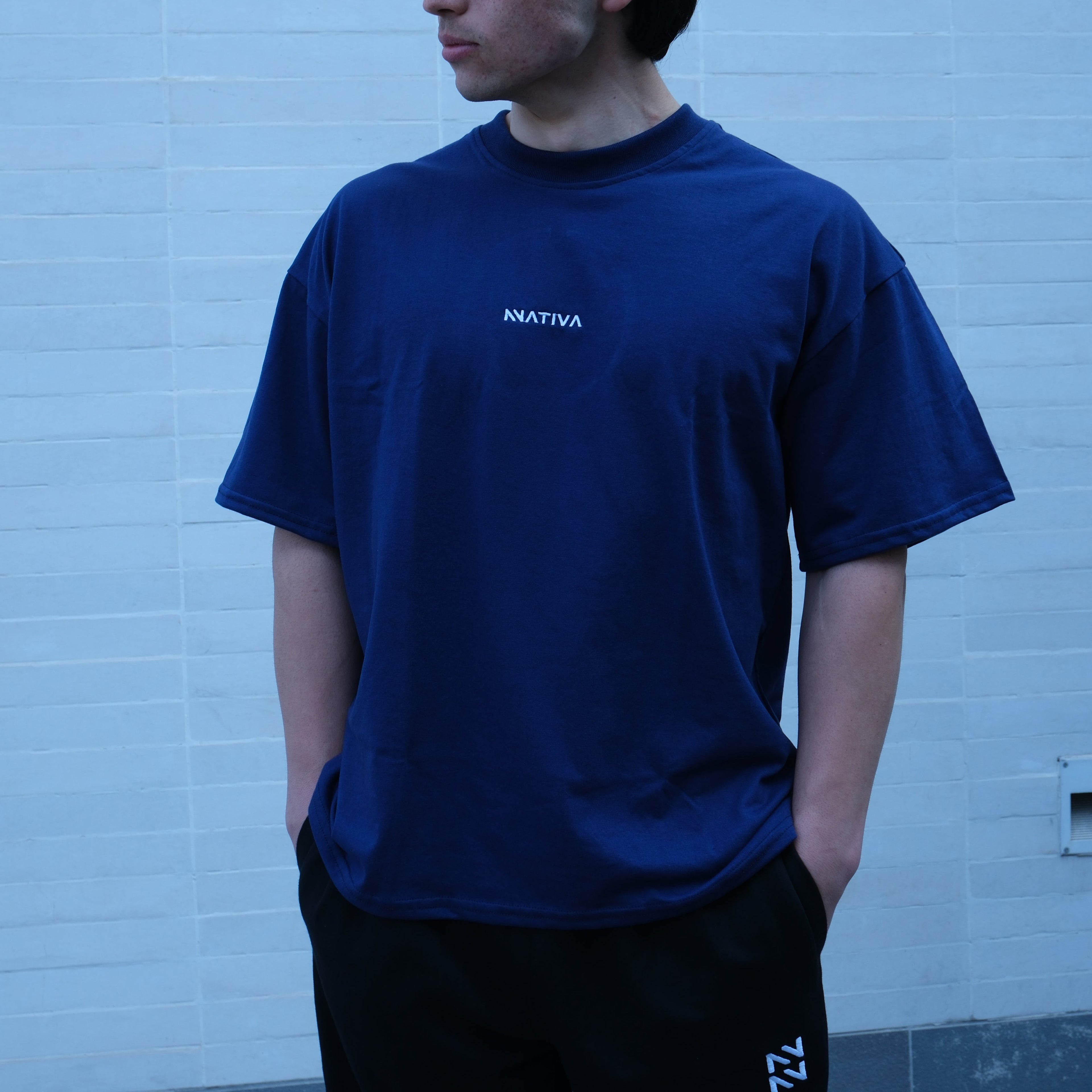 POLERA OVERSIZE FITNESSBRAND™ AZUL