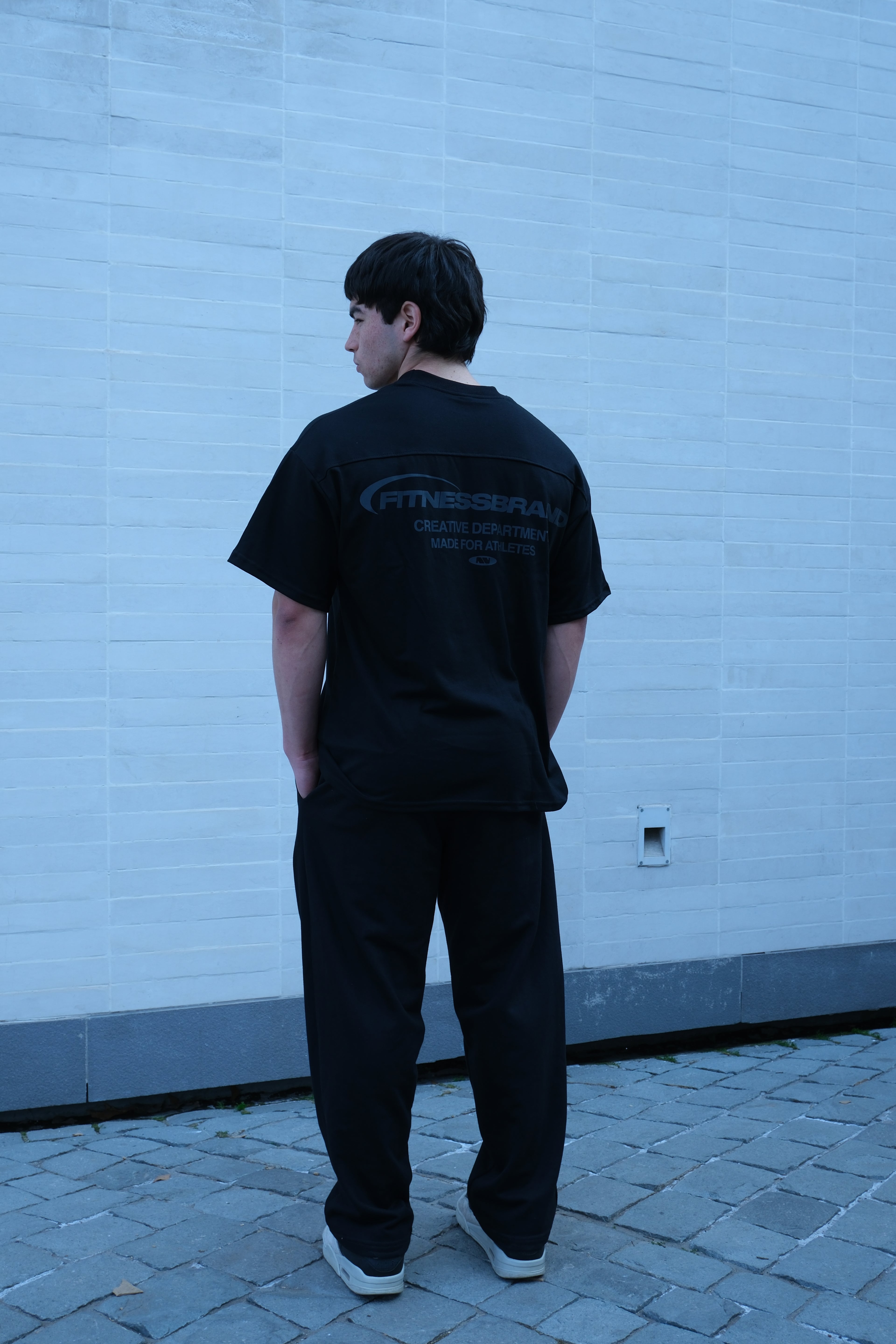 POLERA OVERSIZE FITNESSBRAND™ NEGRA