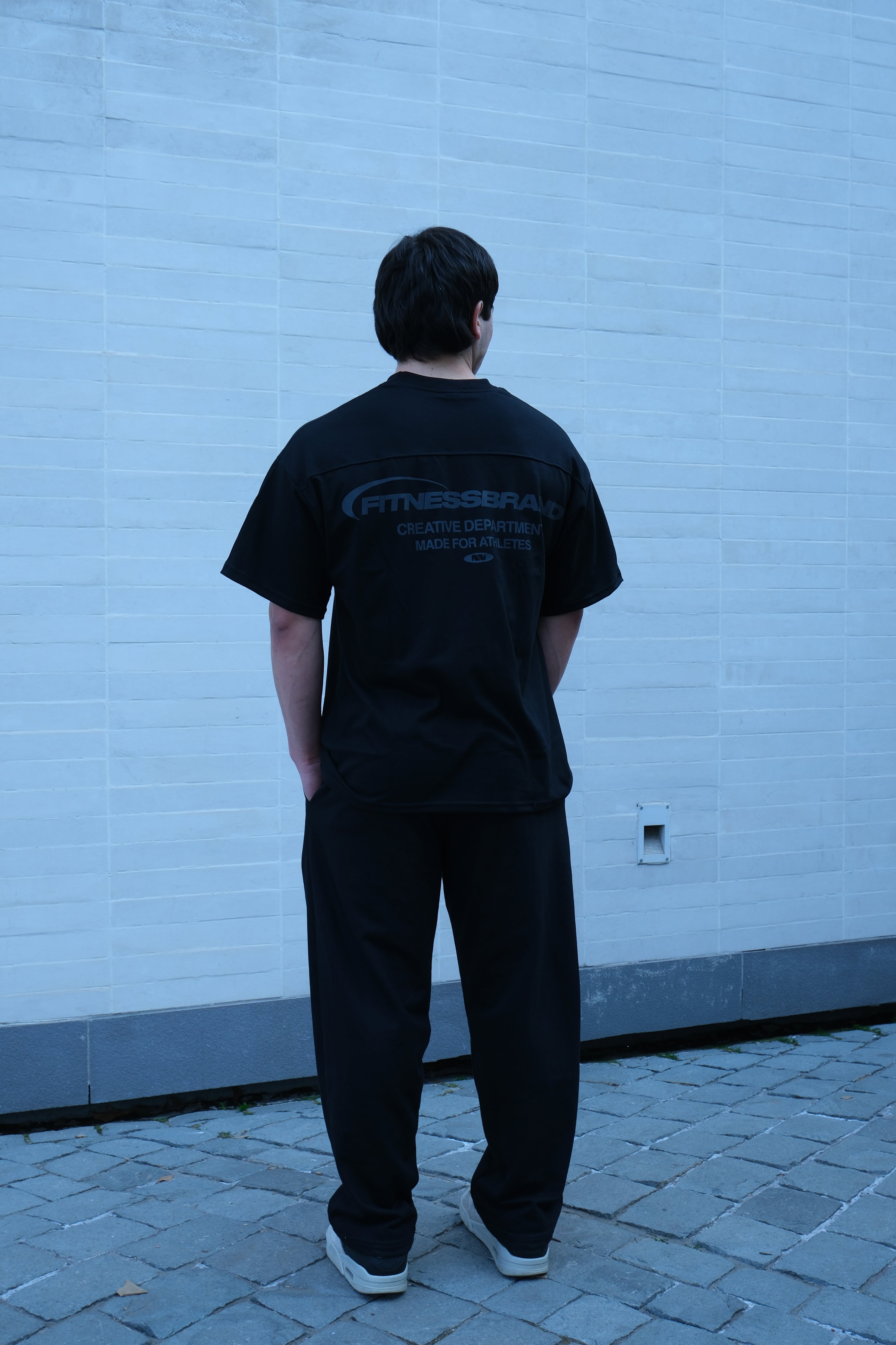 POLERA OVERSIZE FITNESSBRAND™ NEGRA