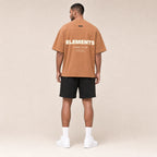 POLERA OVERSIZE MOKKA ELEMENTS® 100% ALGODÓN
