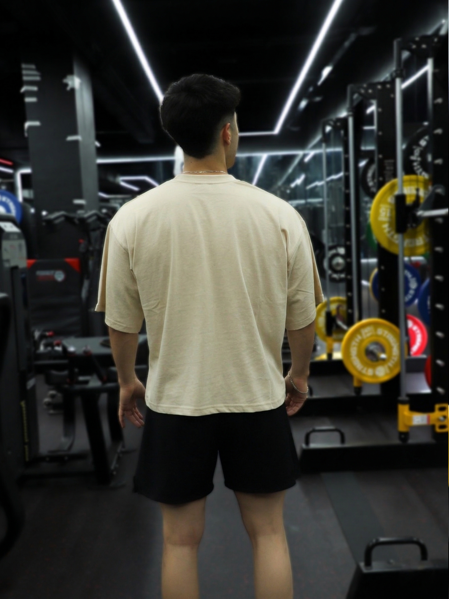 POLERA BOXYFIT ZONE™ CREMA