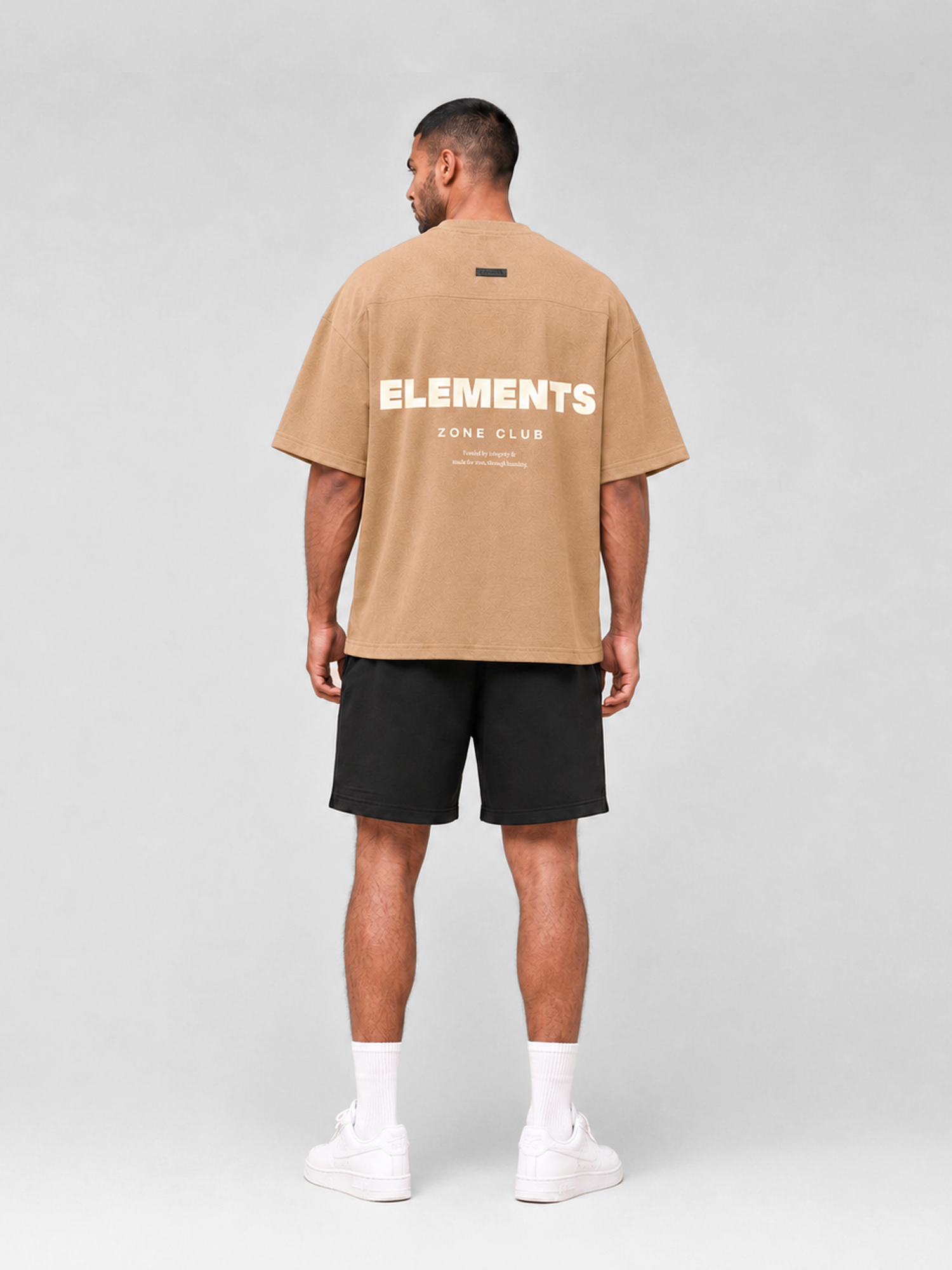 POLERA OVERSIZE MOKKA ELEMENTS® 100% ALGODÓN