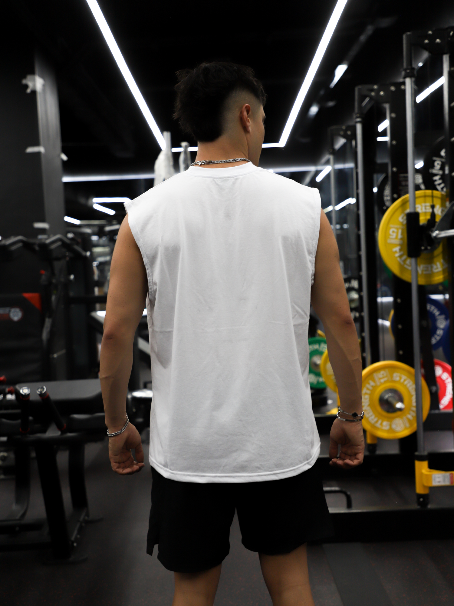 MUSCULOSA TANK BLANCA