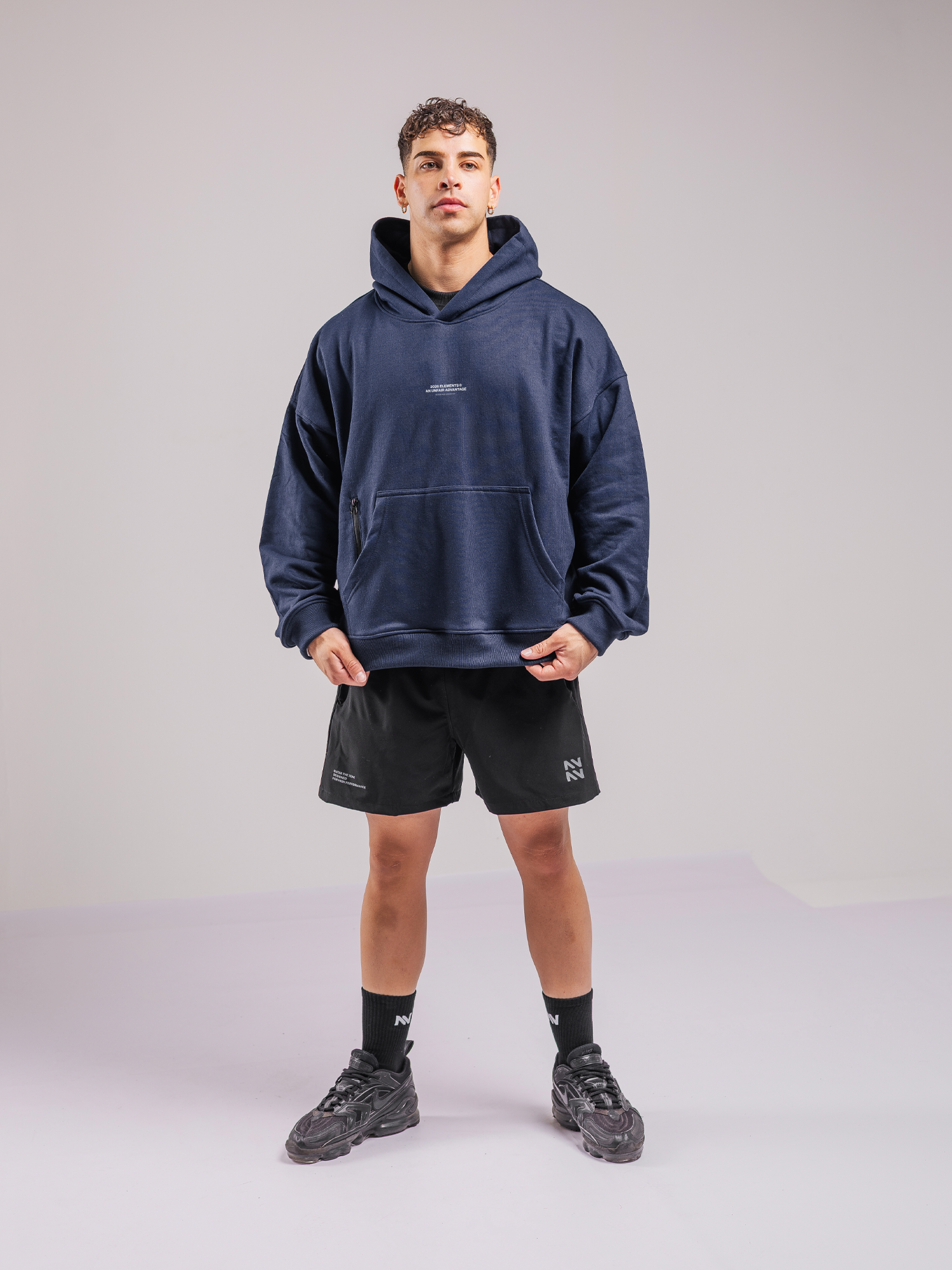 HOODIE UNFAIR™ AZUL MARINO