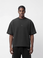 POLERA OVERSIZE NEGRA BASIC® 100% ALGODÓN