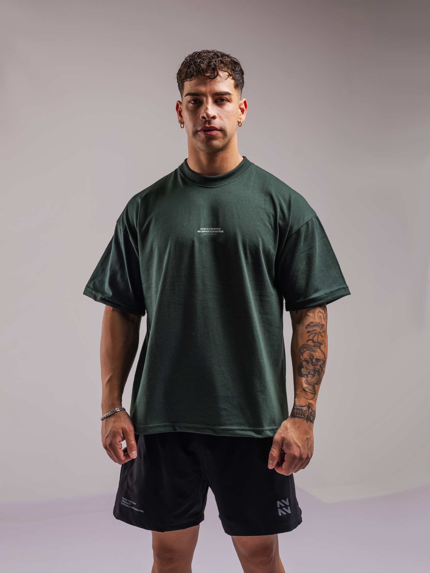 POLERA OVERSIZE  UNFAIR™ VERDE