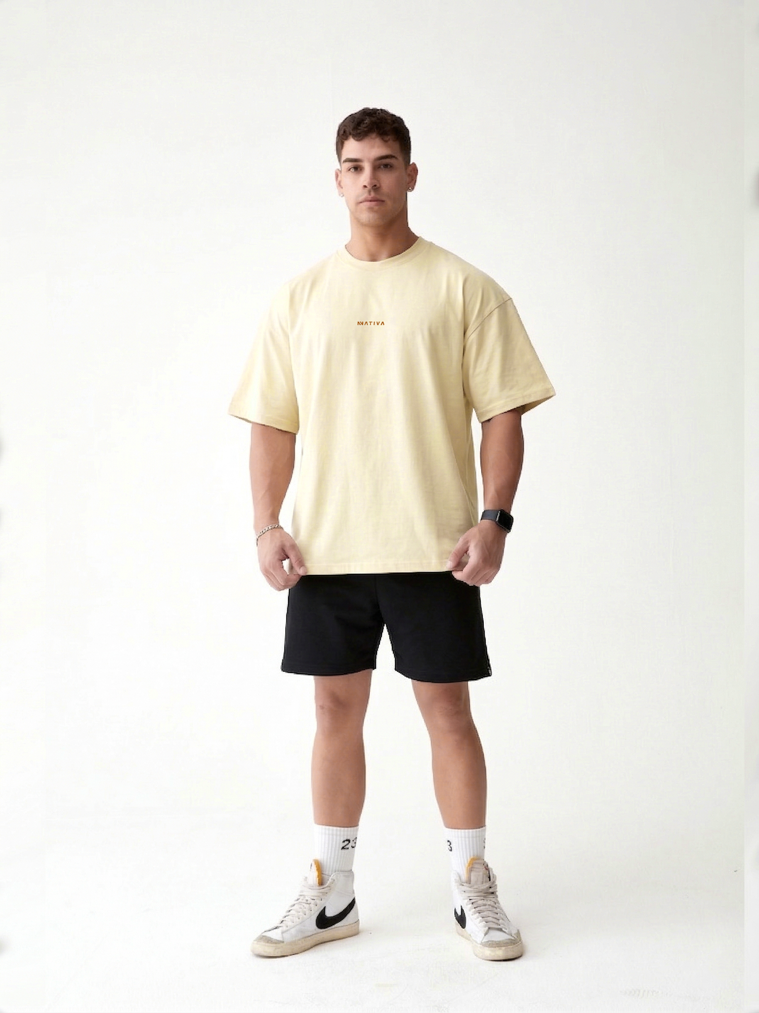 POLERA OVERSIZE ELEMENTS™ CREMA
