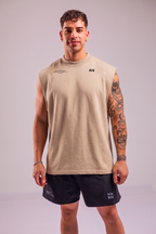 MUSCULOSA TANK BEIGE