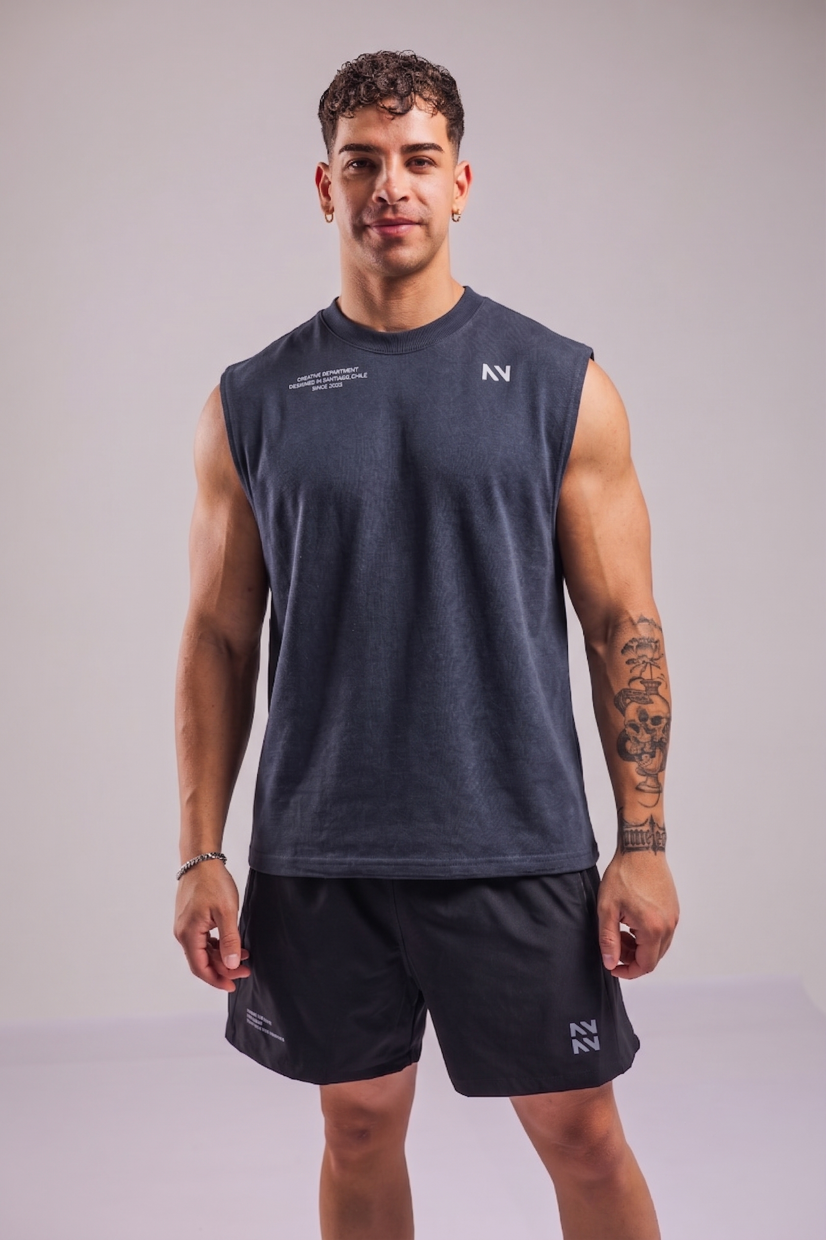 MUSCULOSA TANK MARINO
