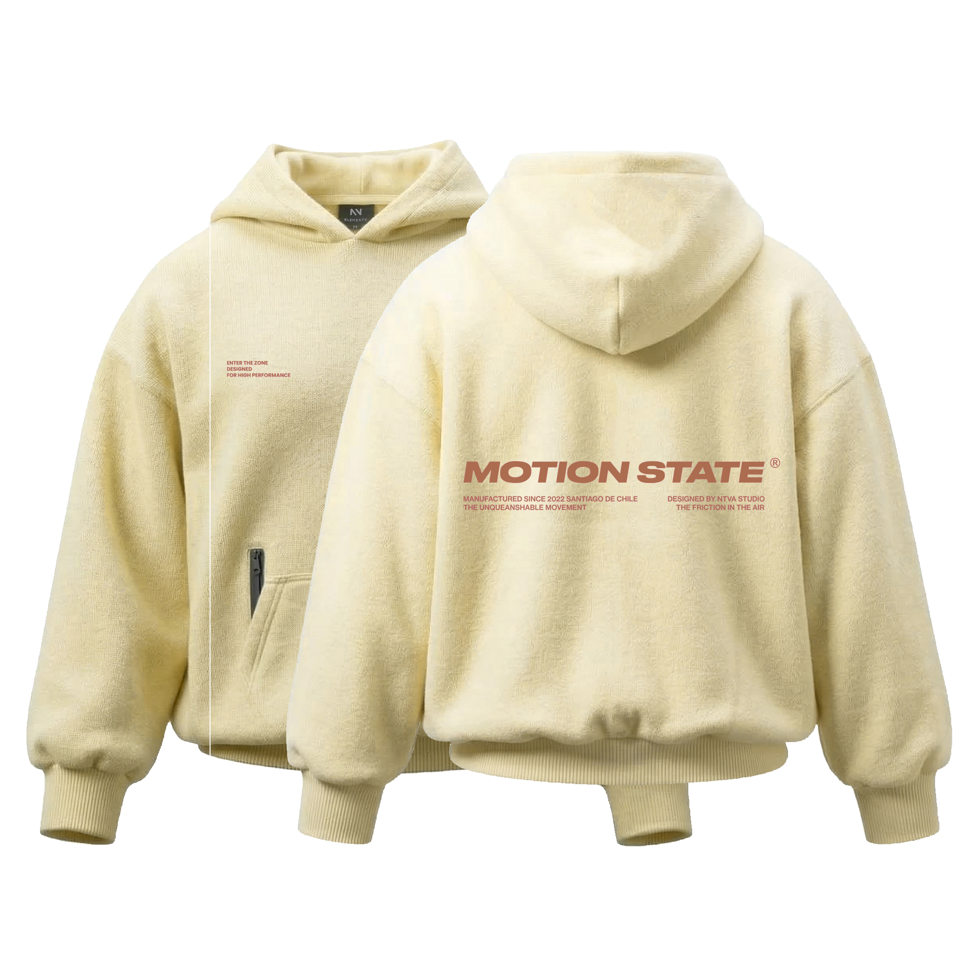 HOODIE MOTION™ CREMA
