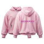 Hoodie Motion™ Boxy Fit Rosado — vista principal | Nativa Elements