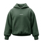 Hoodie Unfair™ Verde — vista principal | Nativa Elements
