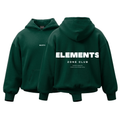 POLERON VERDE ELEMENTS® 100% ALGODÓN