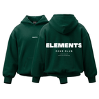 POLERON VERDE ELEMENTS® 100% ALGODÓN