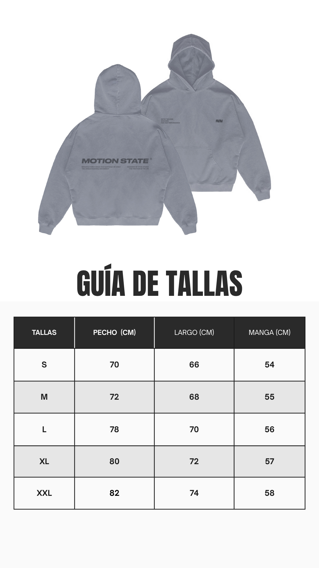 HOODIE MOTION™ AZUL
