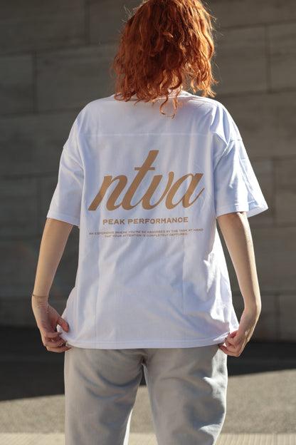 POLERA OVERSIZE NTVA™ BLANCA