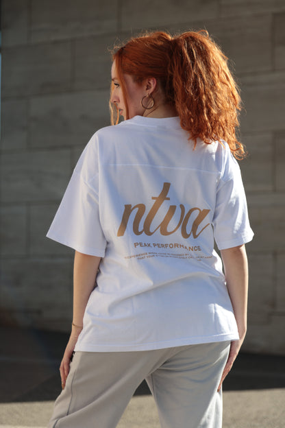 POLERA OVERSIZE NTVA™ BLANCA