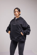 HOODIE ATHLETIC™ BOXY FIT NEGRO