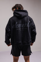 HOODIE ZONE™ BOXY FIT NEGRO