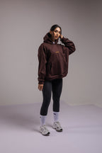 HOODIE ATHLETIC™ BOXY FIT CAFE