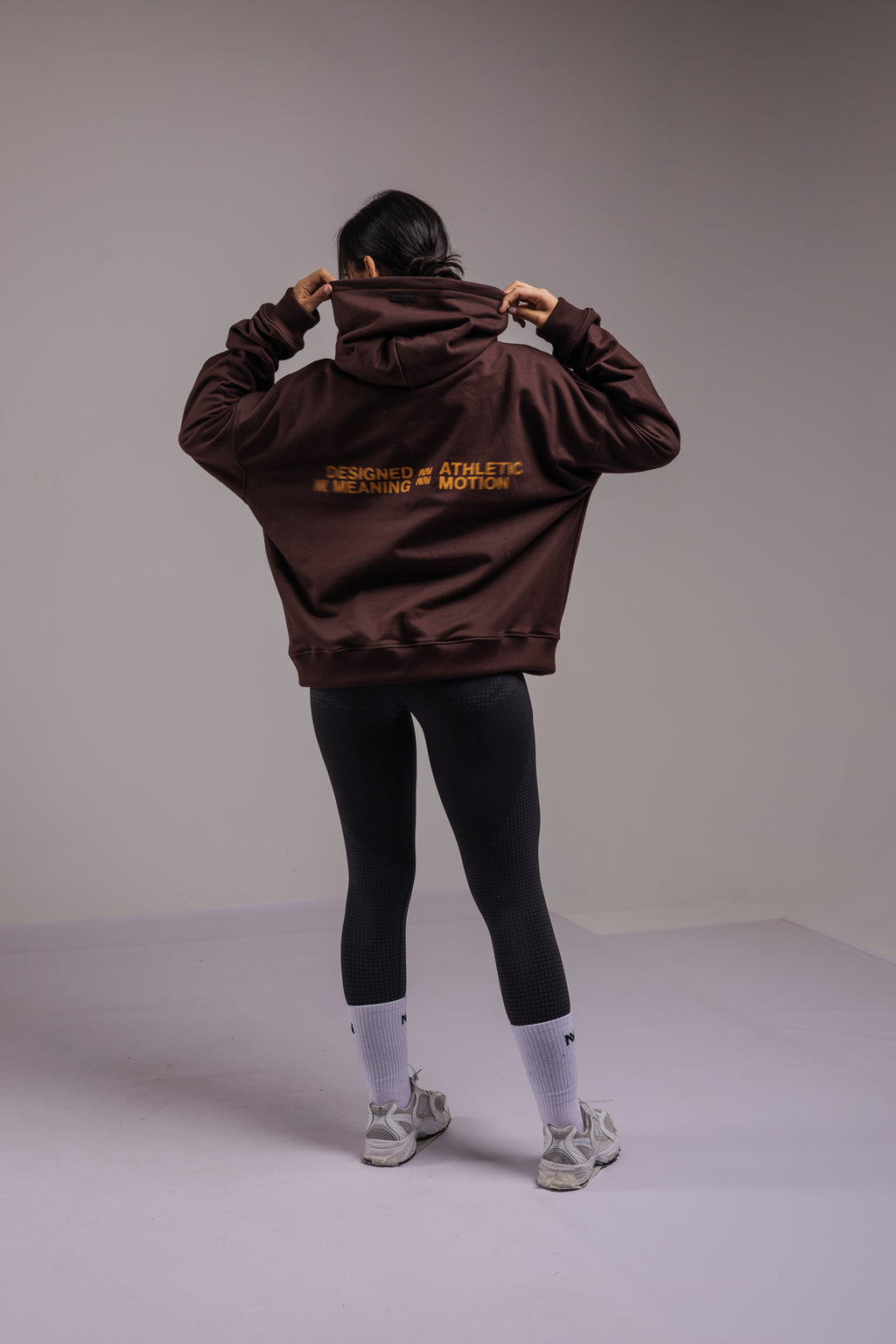 HOODIE ATHLETIC™ BOXY FIT CAFE