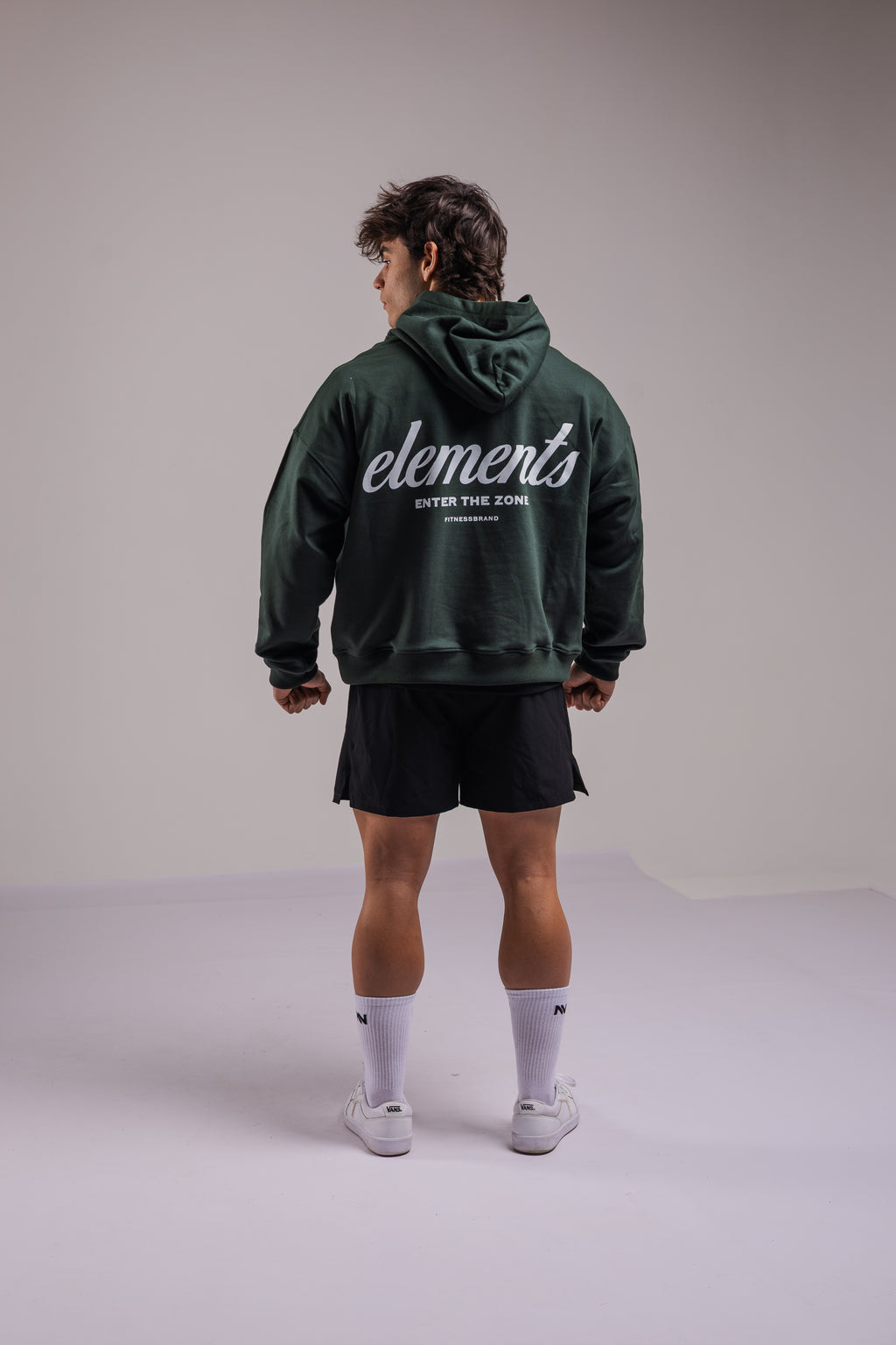 HOODIE ZONE™ BOXY FIT VERDE